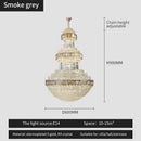 GobekUsa Crystal Chandelier: Luxury Lighting for Villa, Hotel, Office & Exhibitions