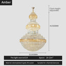 GobekUsa Crystal Chandelier: Luxury Lighting for Villa, Hotel, Office & Exhibitions