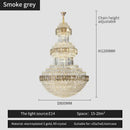 GobekUsa Crystal Chandelier: Luxury Lighting for Villa, Hotel, Office & Exhibitions