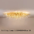 GobekUsa Crystal Chandelier: Luxury Living Decor Lighting Fixture