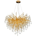 GobekUsa Crystal Chandelier: Luxury Living Decor Lighting Fixture