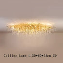 GobekUsa Crystal Chandelier: Luxury Living Decor Lighting Fixture