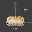 GobekUsa Crystal Chandelier: Luxury Living Room and Bedroom Pendant Light Fixture