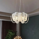GobekUsa Crystal Chandelier: Luxury Living Room and Bedroom Pendant Light Fixture