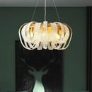 GobekUsa Crystal Chandelier: Luxury Living Room and Bedroom Pendant Light Fixture