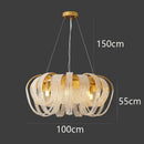 GobekUsa Crystal Chandelier: Luxury Living Room and Bedroom Pendant Light Fixture