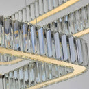 GobekUsa Crystal Chandelier: Luxury Living Room & Bedroom Pendant Light