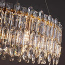 GobekUsa Crystal Chandelier: Luxury Living Room & Bedroom Pendant Light | Elegant Ceiling Lamp