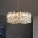 GobekUsa Crystal Chandelier, Luxury Living Room & Bedroom Pendant Light