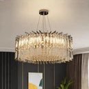GobekUsa Crystal Chandelier, Luxury Living Room & Bedroom Pendant Light
