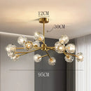 GobekUsa Crystal Chandelier: Luxury Living Room & Dining Room Ceiling Light