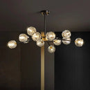 GobekUsa Crystal Chandelier: Luxury Living Room & Dining Room Ceiling Light