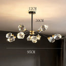 GobekUsa Crystal Chandelier: Luxury Living Room Dining Ceiling Light