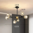 GobekUsa Crystal Chandelier: Luxury Living Room & Dining Room Ceiling Light