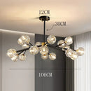 GobekUsa Crystal Chandelier: Luxury Living Room & Dining Room Ceiling Light
