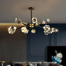 GobekUsa Crystal Chandelier: Luxury Living Room Dining Ceiling Light