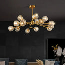 GobekUsa Crystal Chandelier: Luxury Living Room & Dining Room Ceiling Light