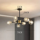 GobekUsa Crystal Chandelier: Luxury Living Room & Dining Room Ceiling Light