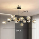 GobekUsa Crystal Chandelier: Luxury Living Room & Dining Room Ceiling Light
