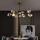 GobekUsa Crystal Chandelier: Luxury Living Room Dining Ceiling Light