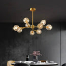 GobekUsa Crystal Chandelier: Luxury Living Room & Dining Room Ceiling Light