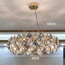 GobekUsa Crystal Chandelier | Luxury Living Room Dining Light | Modern Ceiling Lamp