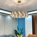 GobekUsa Crystal Chandelier | Luxury Living Room Dining Light | Modern Ceiling Lamp