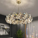 GobekUsa Crystal Chandelier | Luxury Living Room Dining Light | Modern Ceiling Lamp