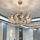 GobekUsa Crystal Chandelier | Luxury Living Room Dining Light | Modern Ceiling Lamp
