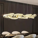 GobekUsa Crystal Chandelier: Luxury Living Room & Dining Room Pendant Light