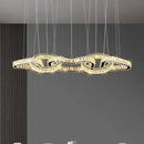 GobekUsa Crystal Chandelier: Luxury Living Room & Dining Room Pendant Light