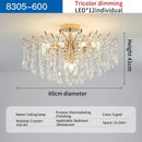 GobekUsa Crystal Chandelier | Luxury Living Room Light | Creative Elegant Lighting