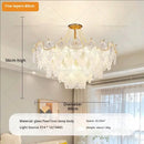GobekUsa Crystal Chandelier: Luxury Living Room Lighting for Elegant Home Decor