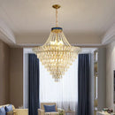 GobekUsa Crystal Chandelier: Luxury Living Room Lighting in Modern European Style for Villa