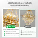 GobekUsa Crystal Chandelier: Luxury Living Room Lighting in Modern European Style for Villa