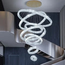 GobekUsa Crystal Chandelier: Luxury Living Room Pendant Light, Stair Lamp & Ceiling Lighting