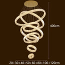 GobekUsa Crystal Chandelier: Luxury Living Room Pendant Light, Stair Lamp & Ceiling Lighting