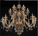GobekUsa Crystal Chandelier: Luxury Modern Home Lighting Decoration Living Room Indoor Light