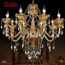 GobekUsa Crystal Chandelier: Luxury Modern Home Lighting Decoration Living Room Indoor Light