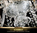 GobekUsa Crystal Chandelier: Luxury Modern Light Fixture for Living Room - Lustres de Cristal