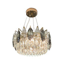 GobekUsa Crystal Chandelier: Luxury Modern Lighting for Living Room, Bedroom, Kitchen