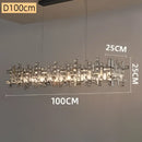 GobekUsa Crystal Chandelier: Luxury Modern Lighting for Living Room, Dining Room, Office, Villa