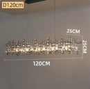 GobekUsa Crystal Chandelier: Luxury Modern Lighting for Living Room, Dining Room, Office, Villa