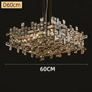 GobekUsa Crystal Chandelier: Luxury Modern Lighting for Living Room, Dining Room, Office, Villa
