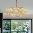 GobekUsa Crystal Chandelier: Luxury Modern Room Lighting for Living Room, Dining Room, Bedroom