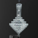 GobekUsa Crystal Chandelier: Luxury Modern Staircase & Living Room, Hotel & Villa Lighting