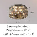 GobekUsa Crystal Chandelier: Luxury Nordic Ceiling Light for Home Interior Decoration
