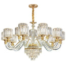 GobekUsa Crystal Chandelier: Luxury Nordic Home Lamps for Living Room, Bedroom, Dining & Study