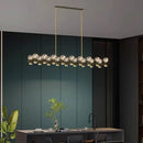 GobekUsa Crystal Chandelier Luxury Pendant Light for Living and Dining Room