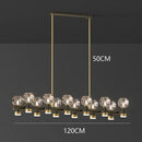 GobekUsa Crystal Chandelier Luxury Pendant Light for Living and Dining Room
